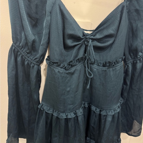 Lush Ruffle Mini Dress - Picture 3 of 6